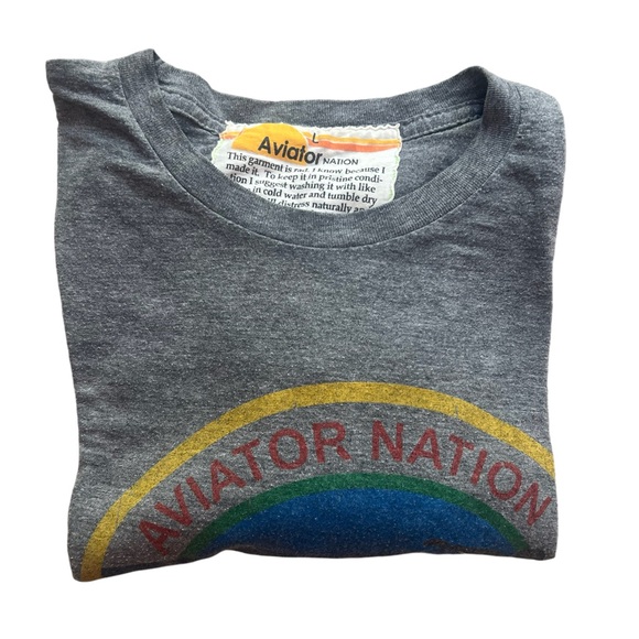 AVIATOR NATION MANHATTAN BEACH TEE SHIRT - Picture 9 of 9